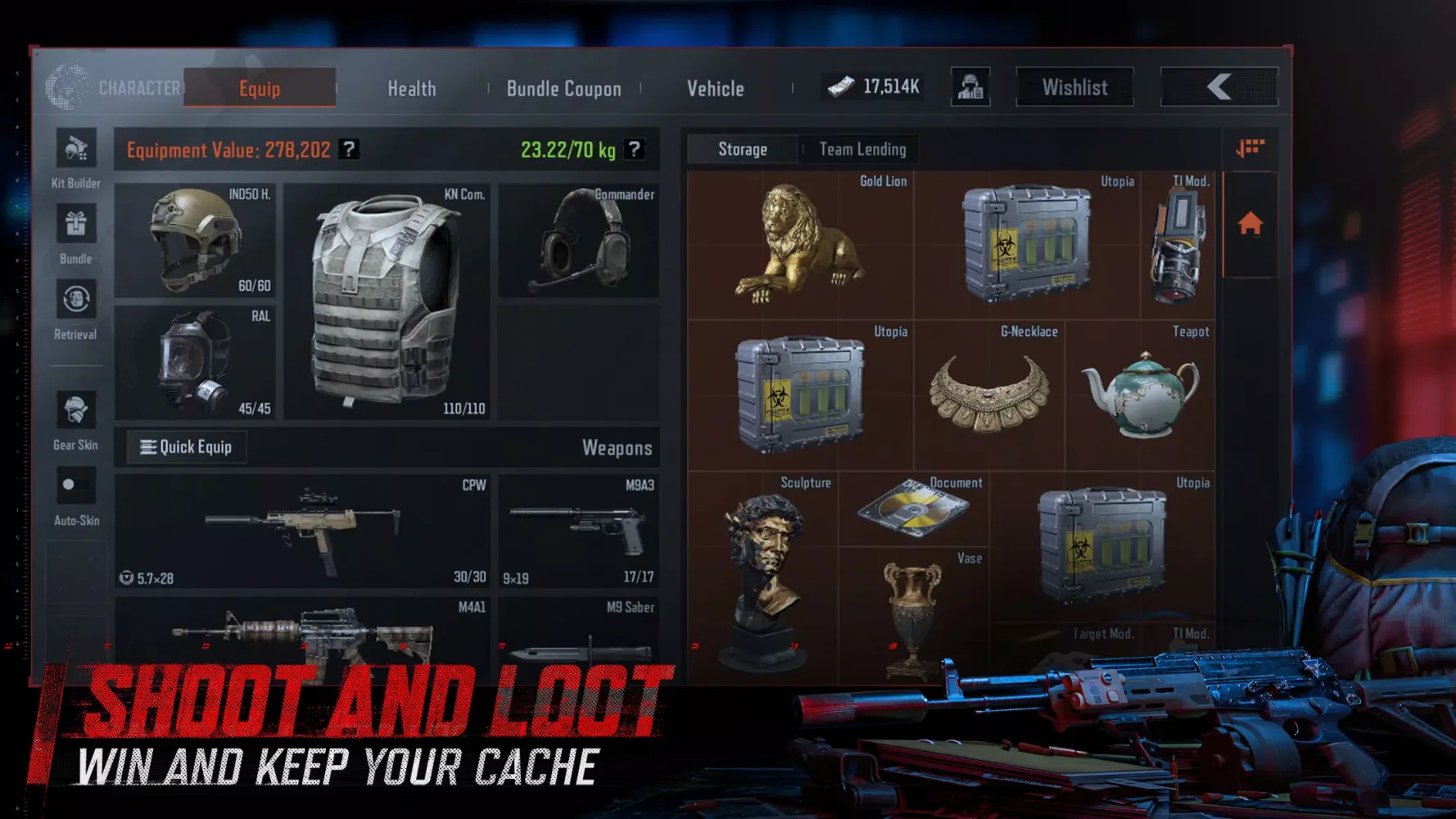 Captures d'écran de Arena Breakout Lite