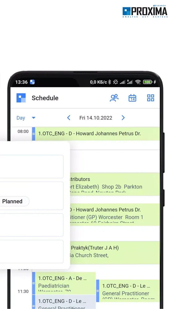 Proxima Cloud CRM स्क्रीनशॉट