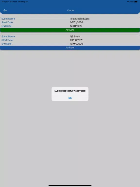 Proveedor iPad  スクリーンショット