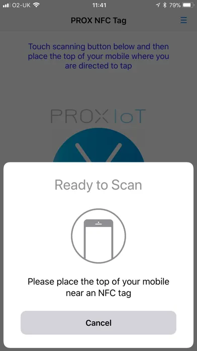Скриншоты PROX NFC Tag