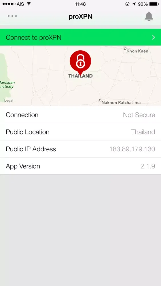 Ảnh chụp màn hình của proXPN VPN | Free VPN, protect your privacy