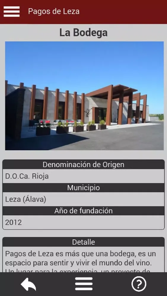 Bodegas de España Ekran Görüntüleri