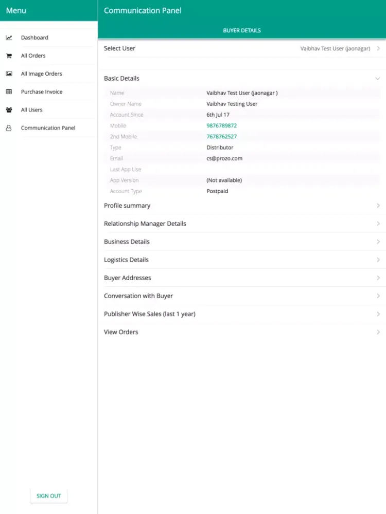 Bookz Admin App iPad 应用截图