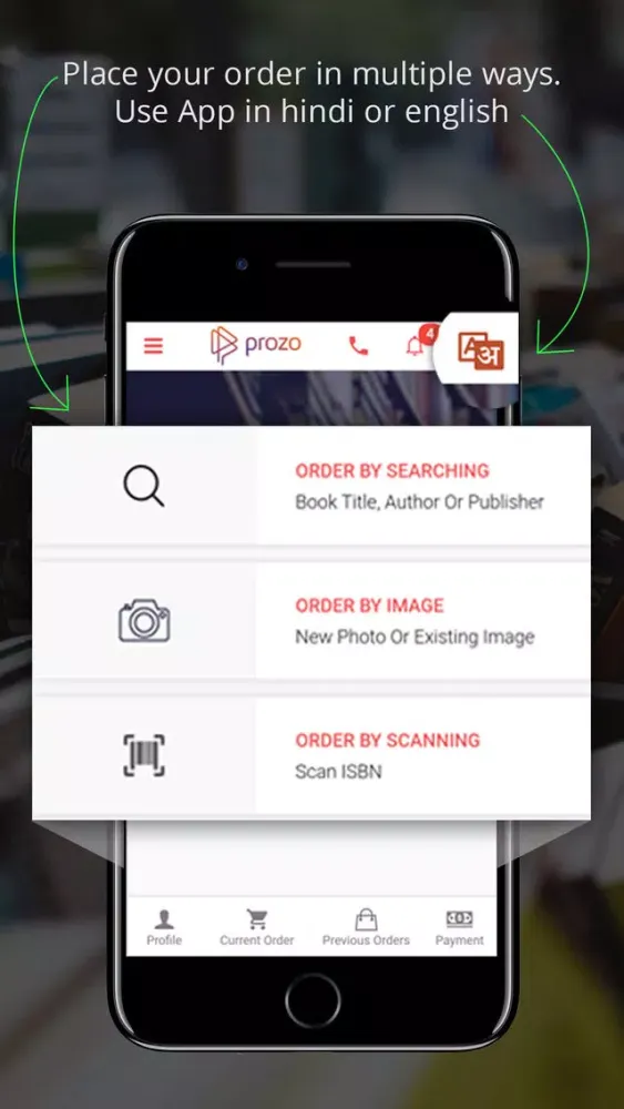 Capturas de tela do The Bookz App