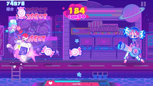 Capturas de pantalla de Muse Dash