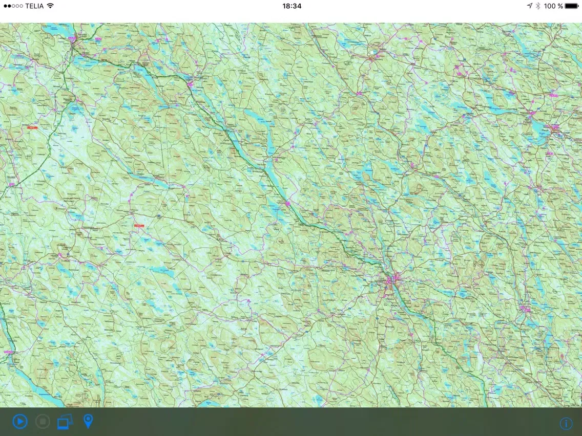 SkoterNavigator JämtlVästernor iPad 应用截图