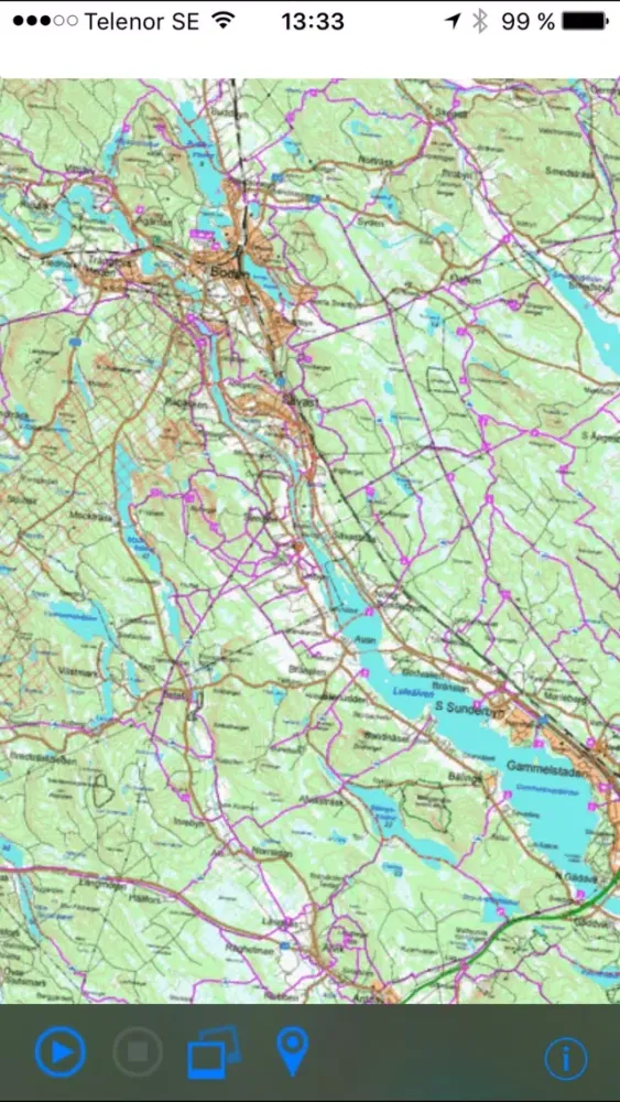 SkoterNavigator JämtlVästernor应用截图