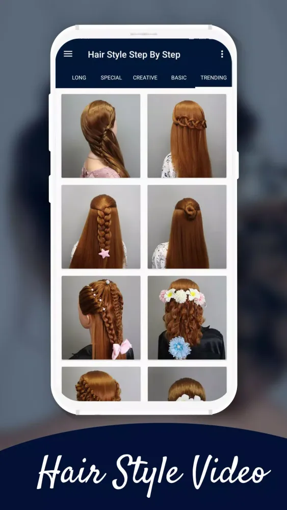 Tangkapan layar Girls Hairstyle Wedding Bridal