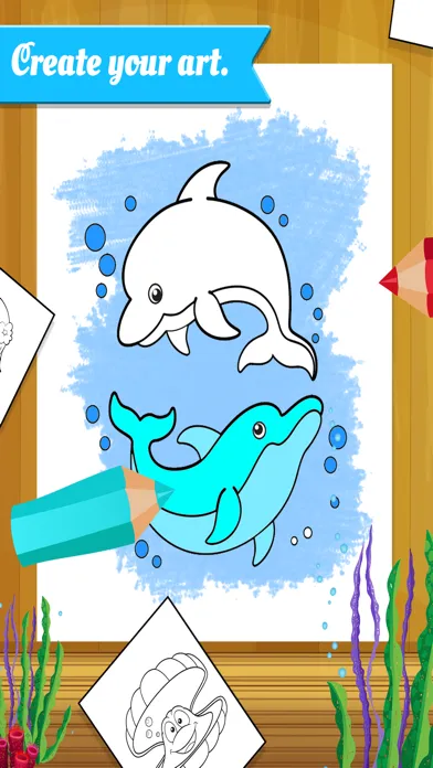 Coloring Book - Draw & Color应用截图