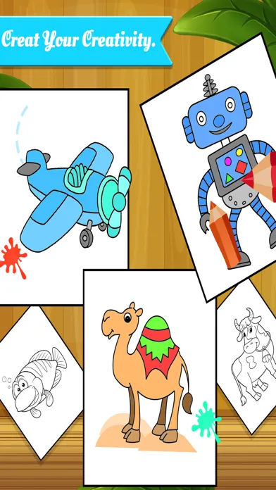 Coloring Book - Draw & Color应用截图