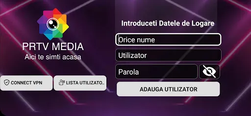 Zrzuty ekranu PRTV MEDIA