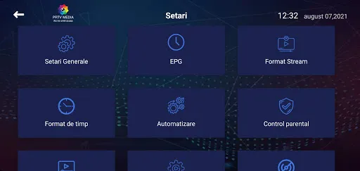 Zrzuty ekranu PRTV MEDIA
