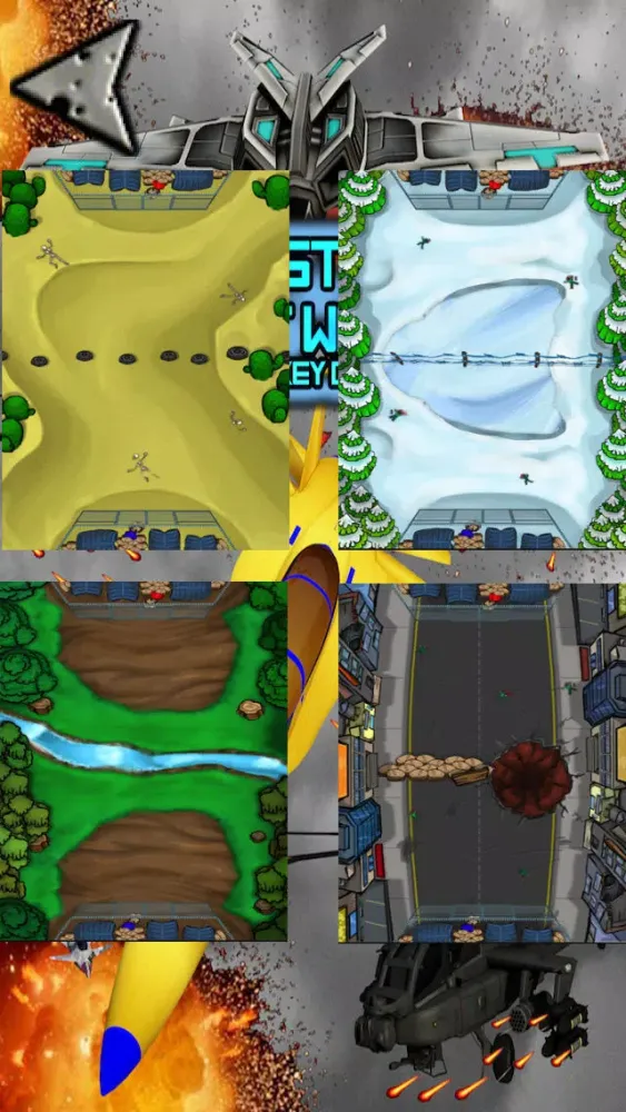 Captures d'écran de Battle Storm Air Hockey Wars Lite