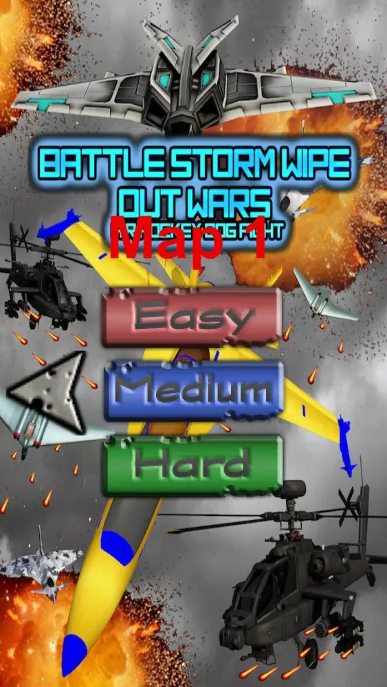 Captures d'écran de Battle Storm Air Hockey Wars Lite