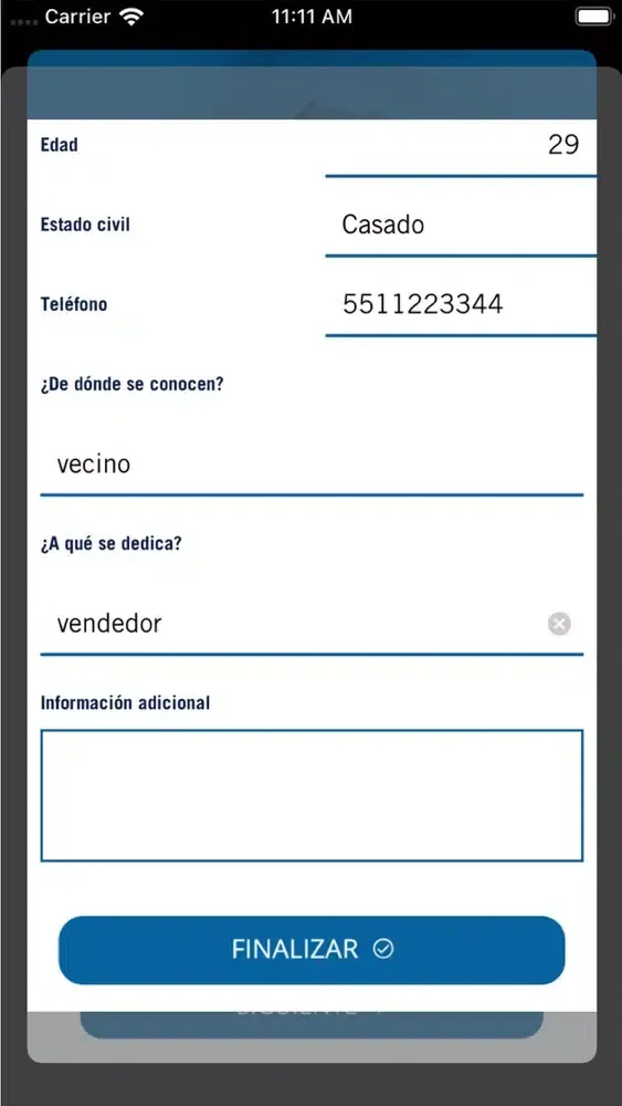 ADN Análisis de Necesidades スクリーンショット