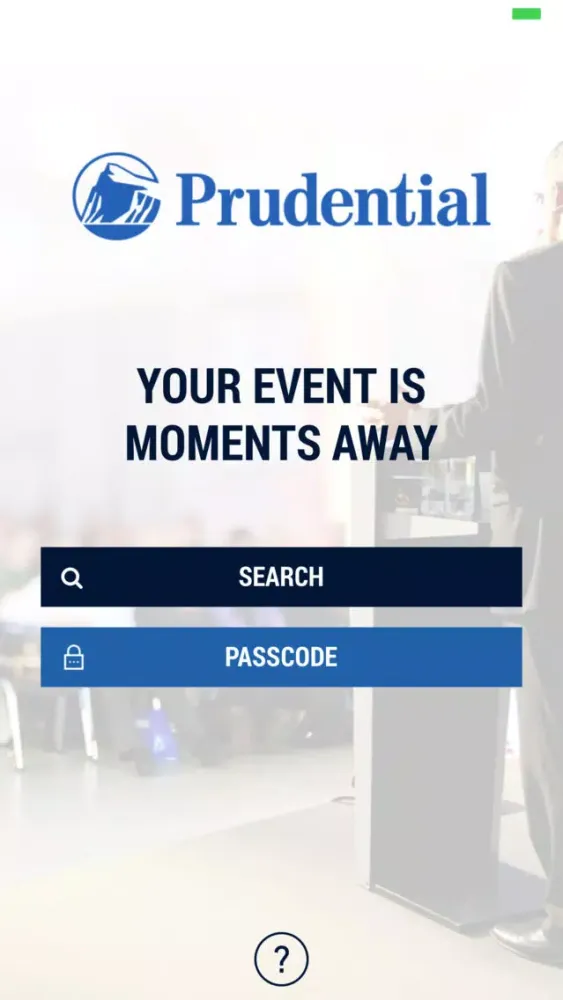 Capturas de tela do Prudential Events