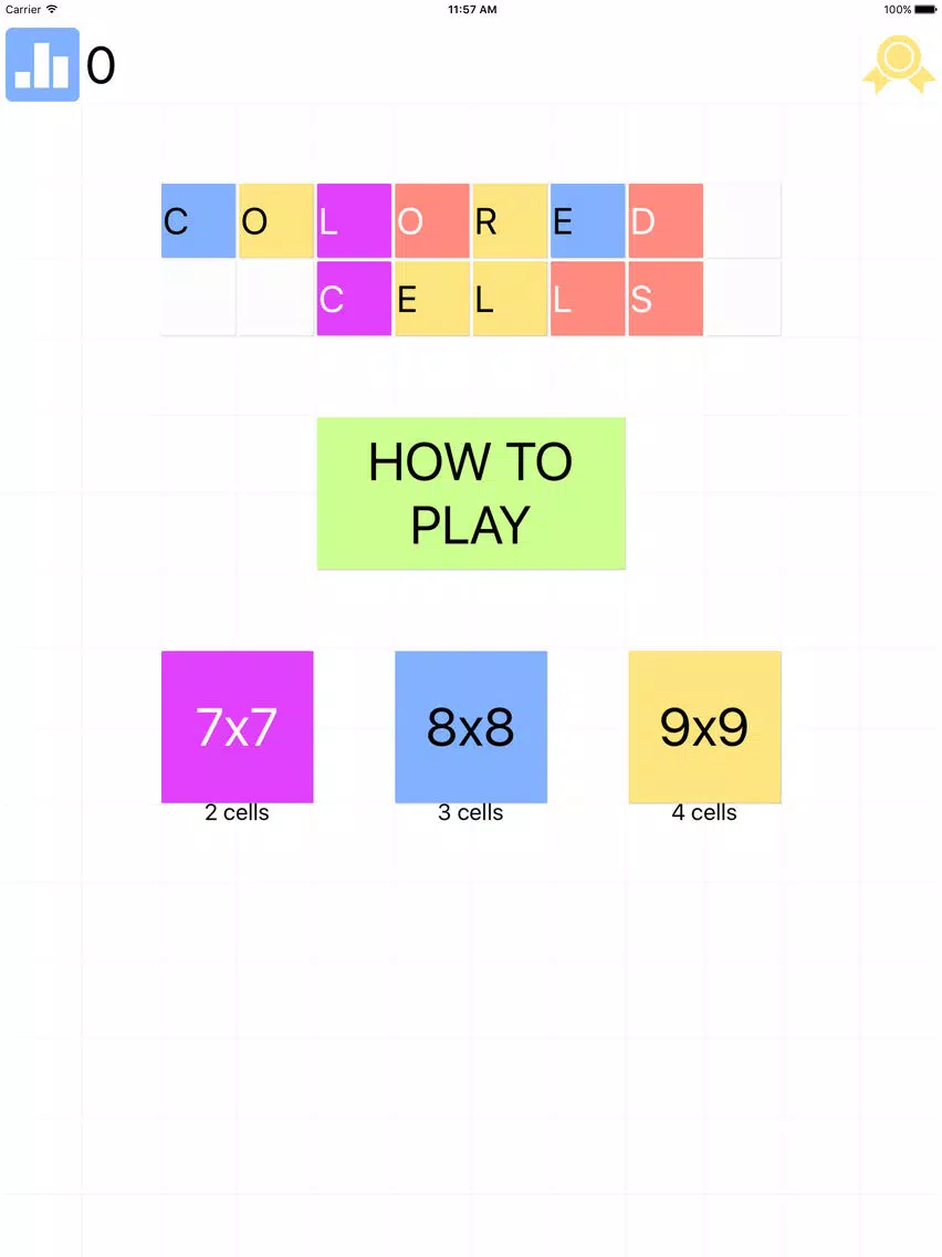 Colored Cells: Magic lines iPad  سکرین شاٹس