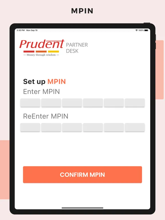 Prudent Partner Desk iPad  Ekran Görüntüleri