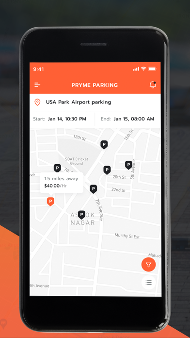 Screenshot di Pryme Parking: Rent Your Space