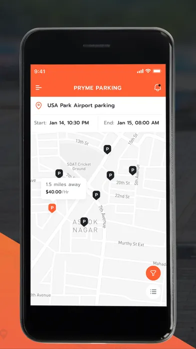 Ảnh chụp màn hình của Pryme Parking: Rent Your Space