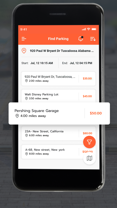 Screenshot di Pryme Parking: Rent Your Space