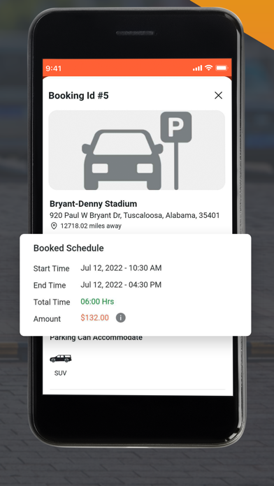 Screenshot di Pryme Parking: Rent Your Space