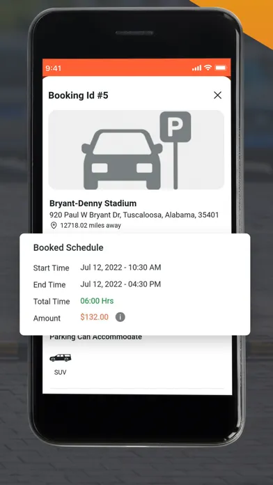 Ảnh chụp màn hình của Pryme Parking: Rent Your Space