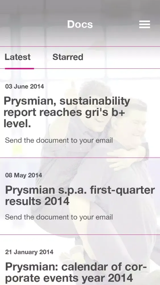 Prysmian Group YES سکرین شاٹس