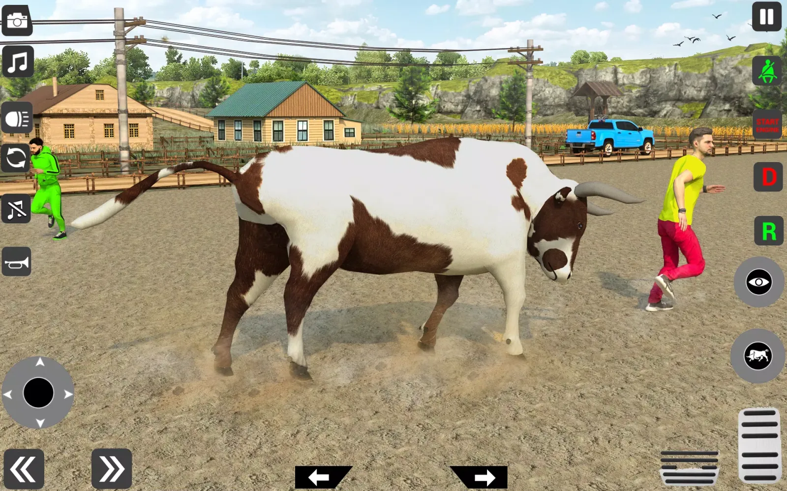 Captures d'écran de Angry Bull Animals Game 3D