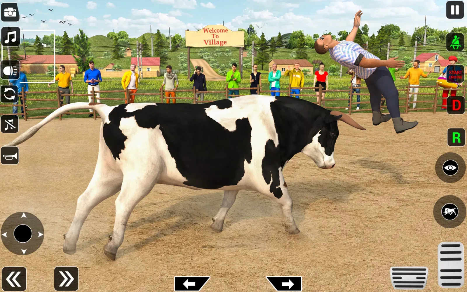 Captures d'écran de Angry Bull Animals Game 3D