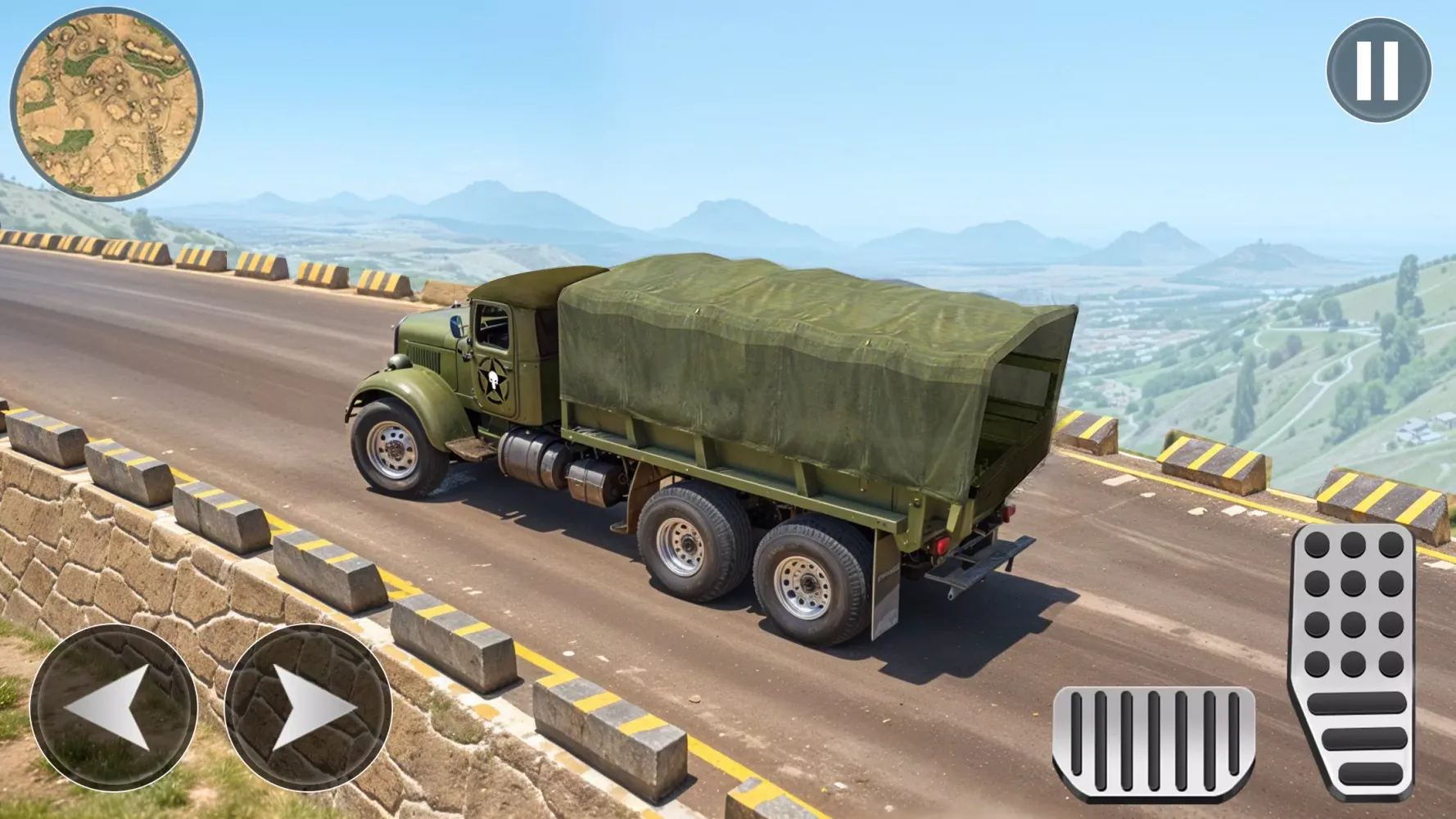 Screenshot di Army Cargo Truck Driving Games