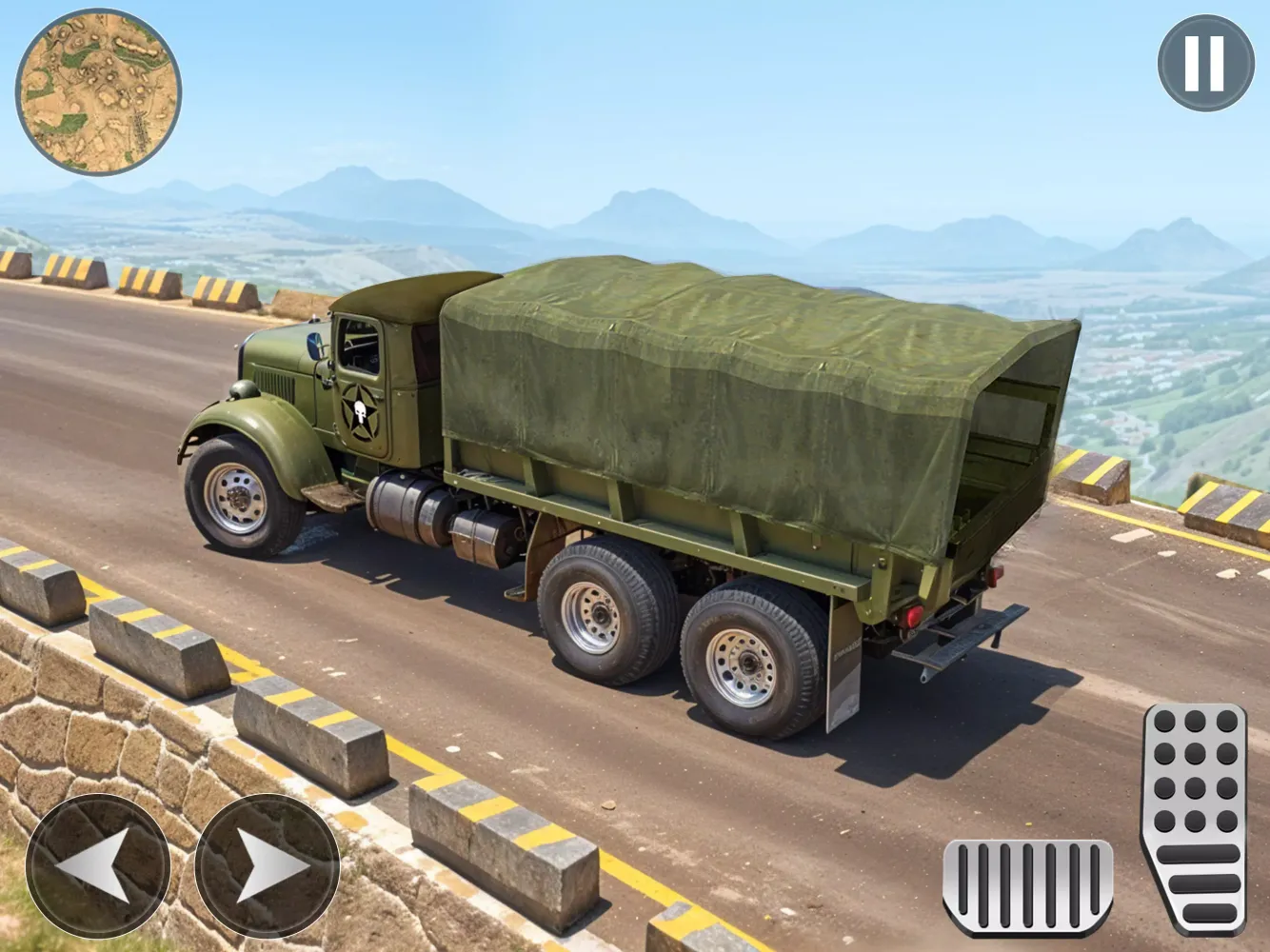 Screenshot di Army Cargo Truck Driving Games