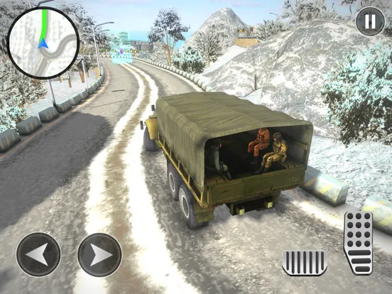 Army Cargo Truck Driving Games iPad 應用截圖