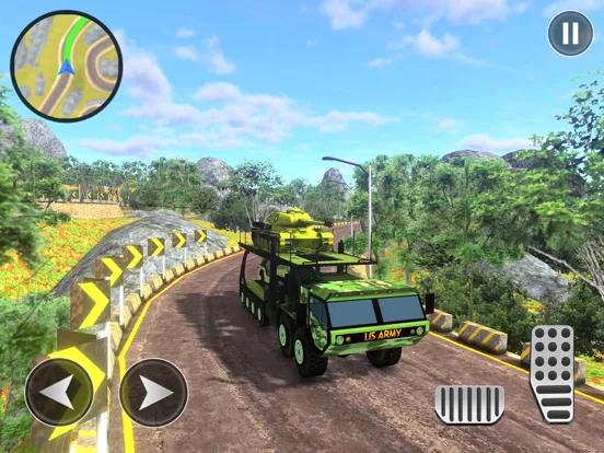 Army Cargo Truck Driving Games iPad 應用截圖