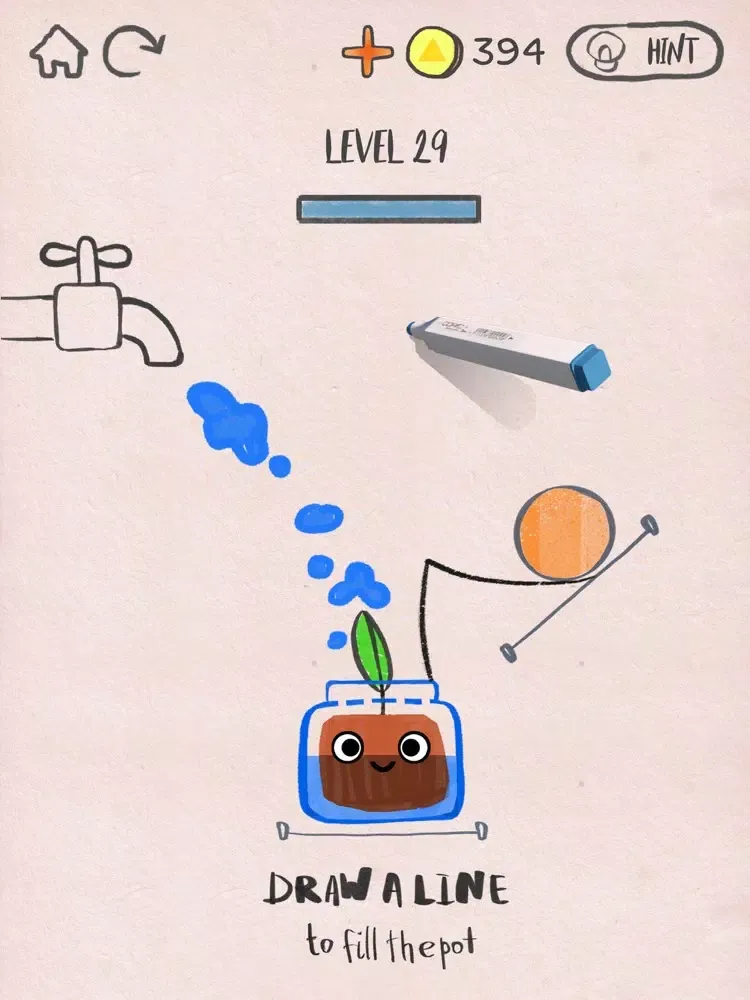 Doodle Blossom iPad 应用截图