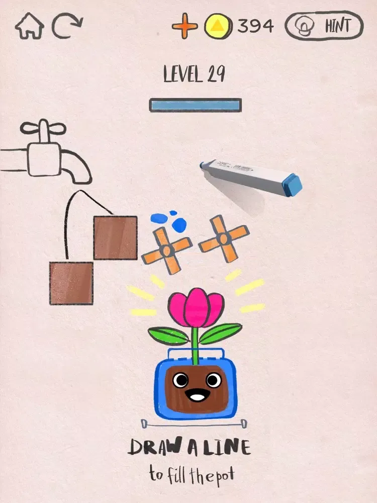 Doodle Blossom iPad 应用截图