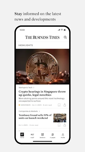 Скриншоты The Business Times