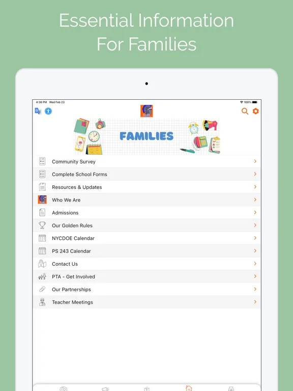 PS 243 The Weeksville School iPad  स्क्रीनशॉट