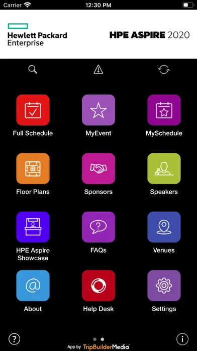 HPE Aspire Screenshots