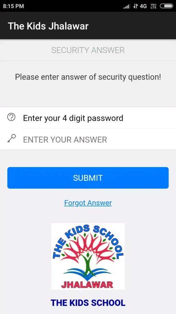 The Kids School Jhalawar Digital Diary Screenshots