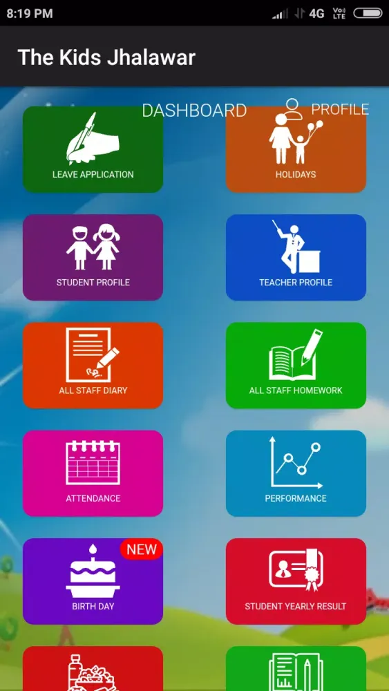 The Kids School Jhalawar Digital Diary Screenshots