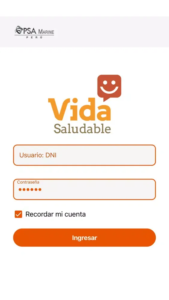 Capturas de tela do PSA Marine Vida Saludable