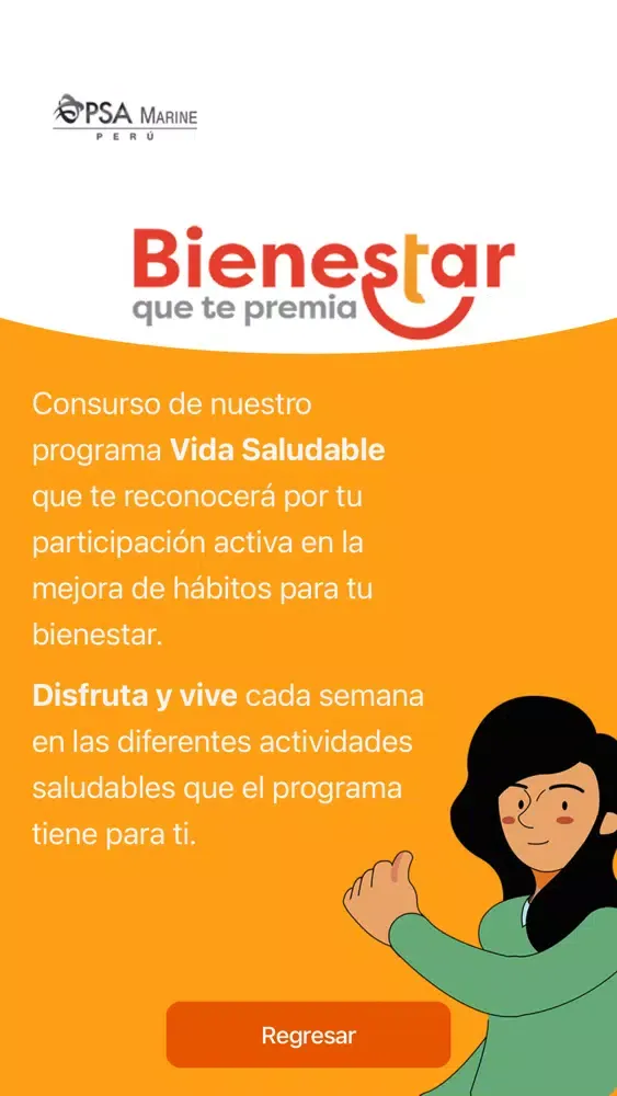 Capturas de tela do PSA Marine Vida Saludable