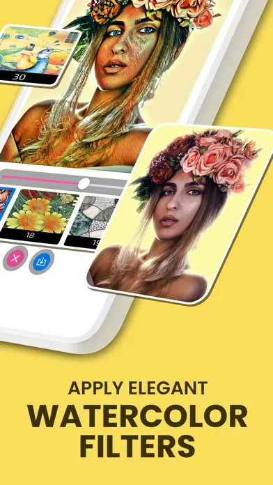 Captures d'écran de Watercolor Effect Art Filters