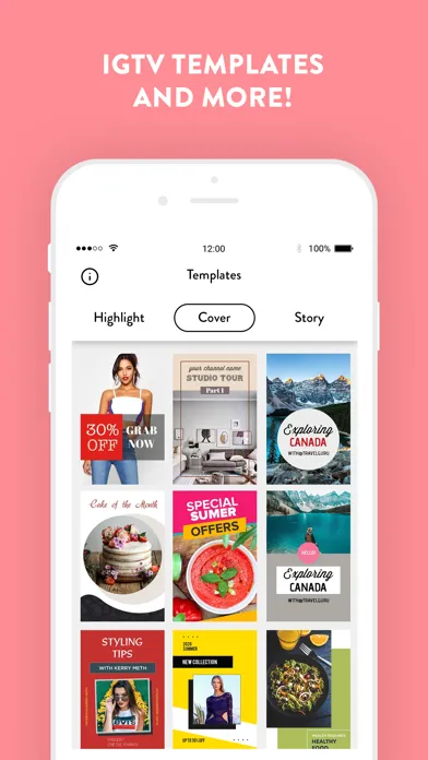 Tangkapan layar Highlight Story Cover Maker!