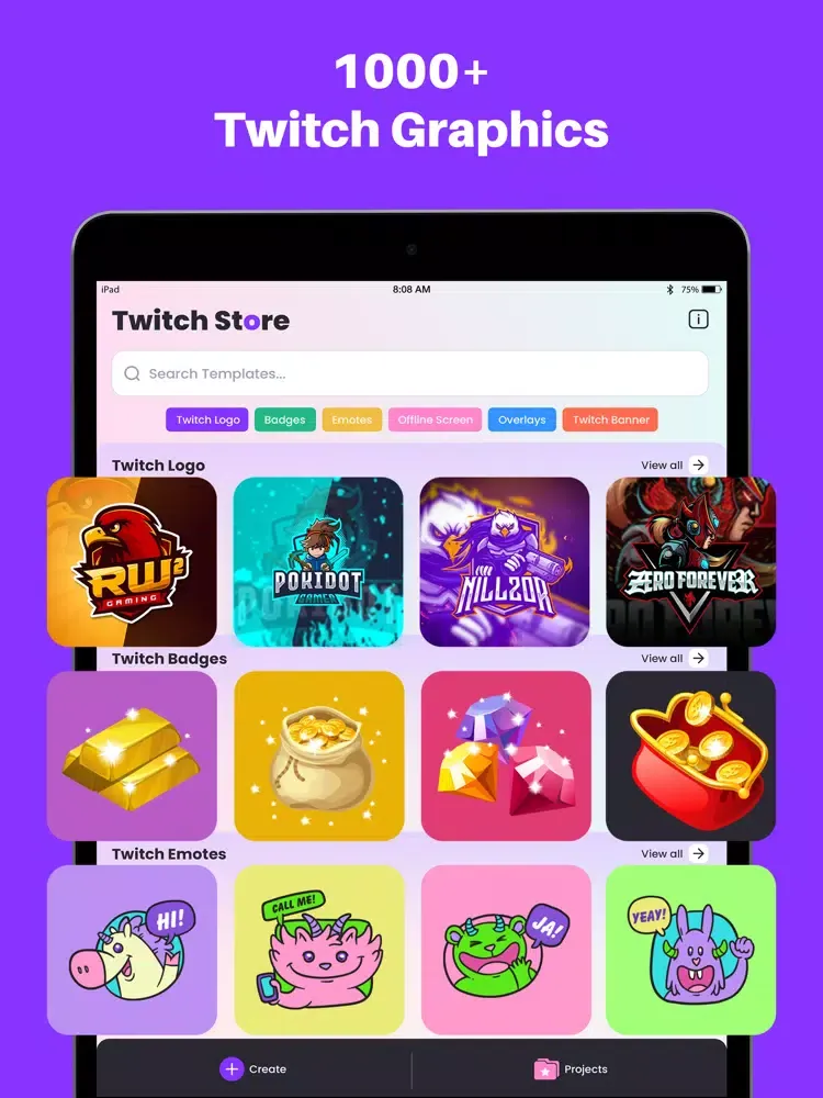 BetterTTV- Twitch Emotes iPad  Screenshots