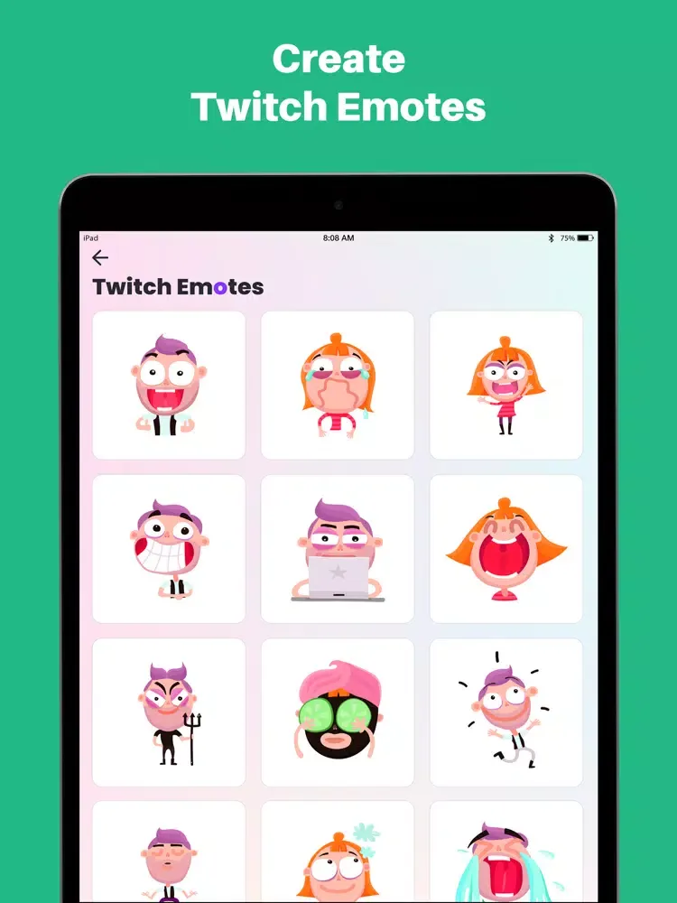 BetterTTV- Twitch Emotes iPad  Screenshots