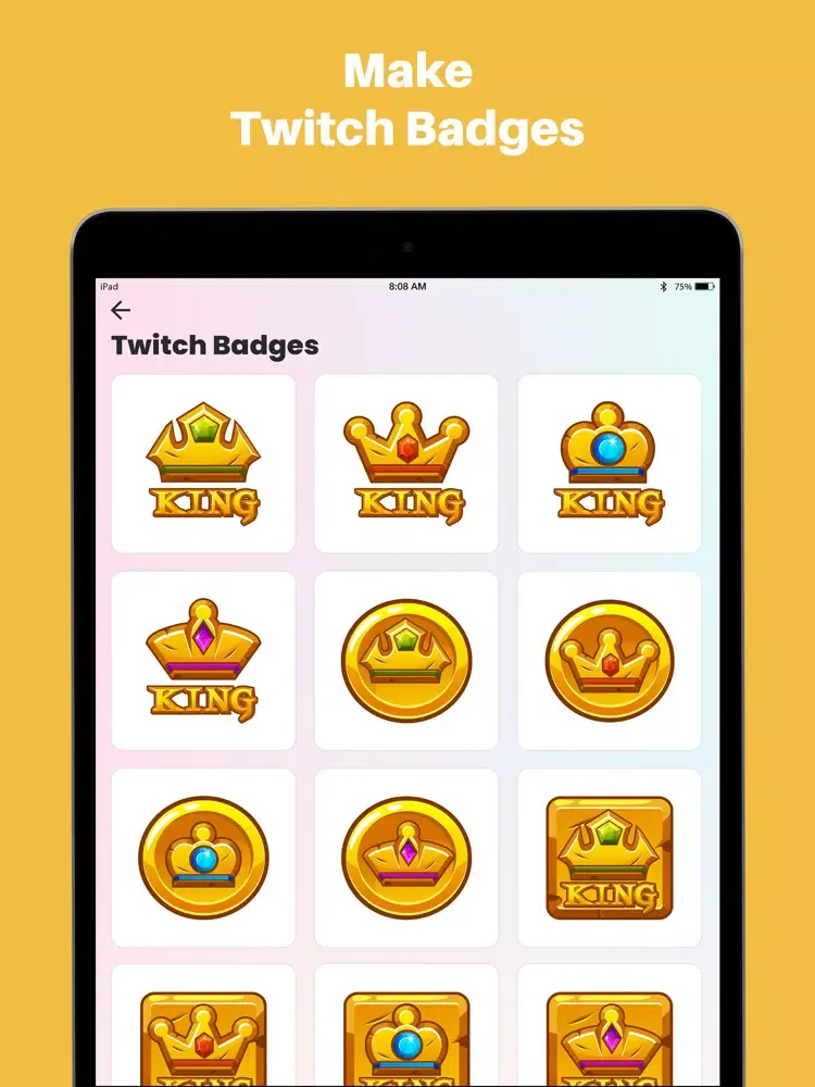 BetterTTV- Twitch Emotes iPad  Screenshots