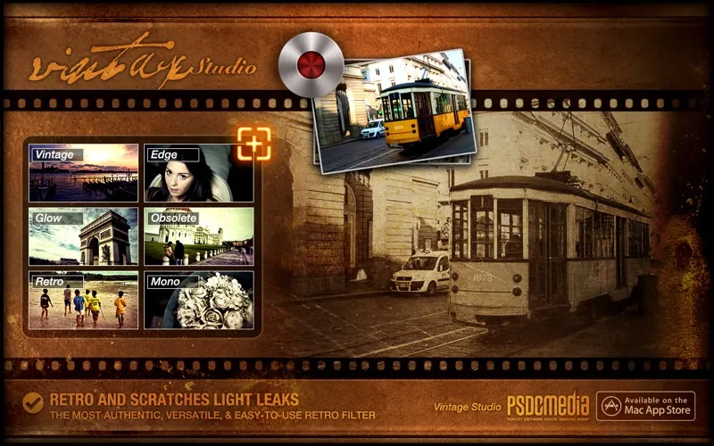 Capturas de pantalla de 8mm Vintage Studio