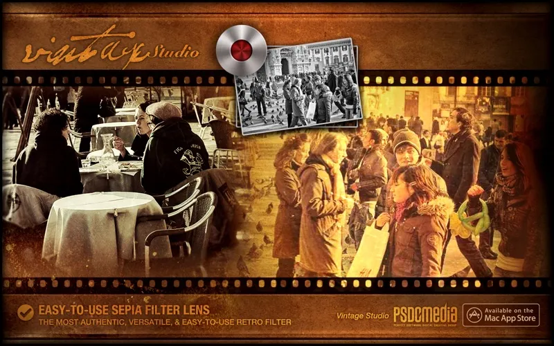 Capturas de pantalla de 8mm Vintage Studio